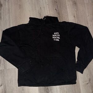 Anti Social Social Club Black Pullover hoodie